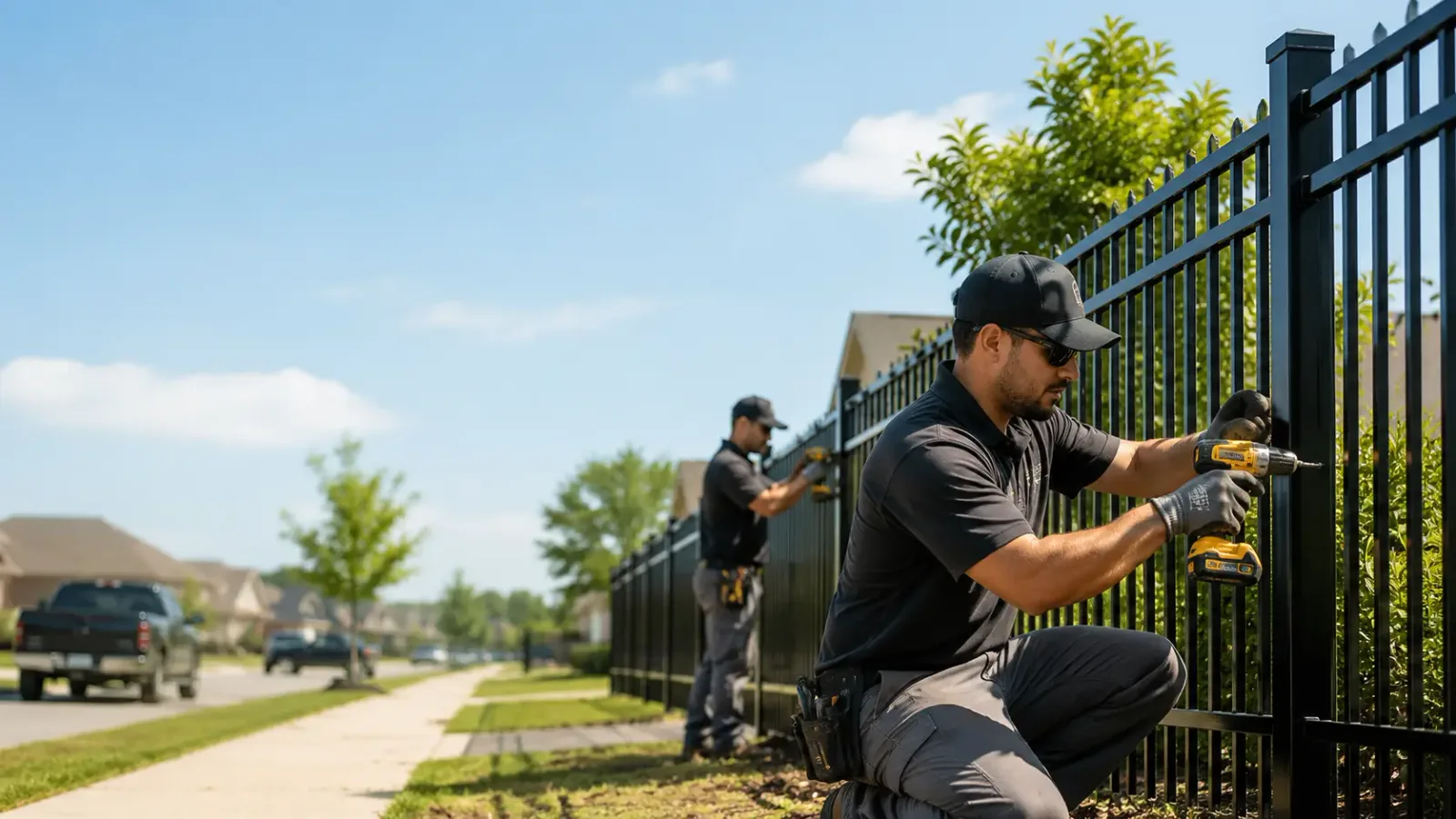 Metal Fence Installation in Thorntown, IN